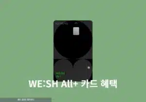 KB 위시 올 플러스(WESH All+) 카드 혜택 분석 - 국내·해외 무제한 할인
