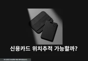 신용카드 위치추적 가능할까 카드 잃어버렸을 때 대처 방법
