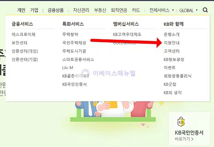 KB국민은행 지점 전화번호 확인하는 간단한 방법