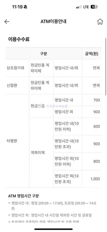 신협 무통장입금 하는 법, 수수료, ATM 기기까지 총정리