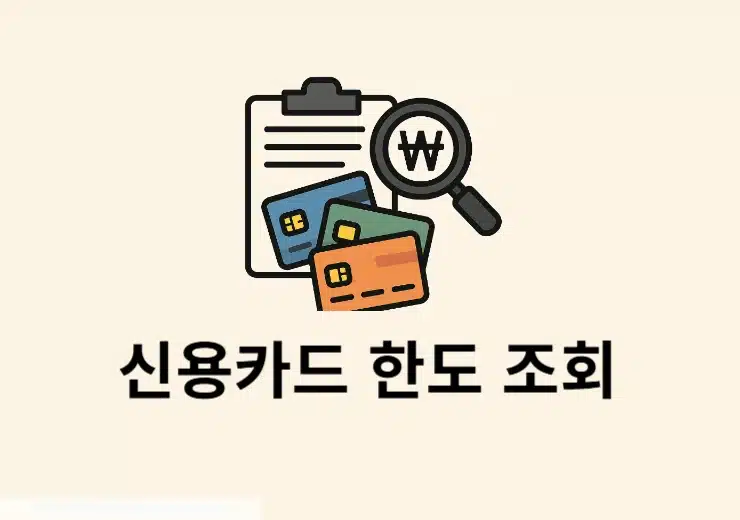 전체 신용카드 한도 한눈에 확인하는 방법, 통합조회 서비스