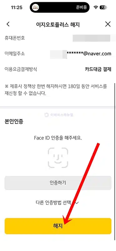 국민카드 이지오토플러스 해지 방법, 환불 가능 여부 정리