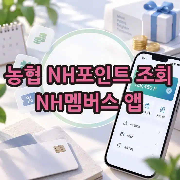 농협 NH포인트 조회 방법