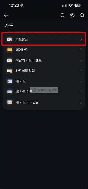 카드 발급 가능 조회 방법, 카카오페이 발급 가능성 진단하기