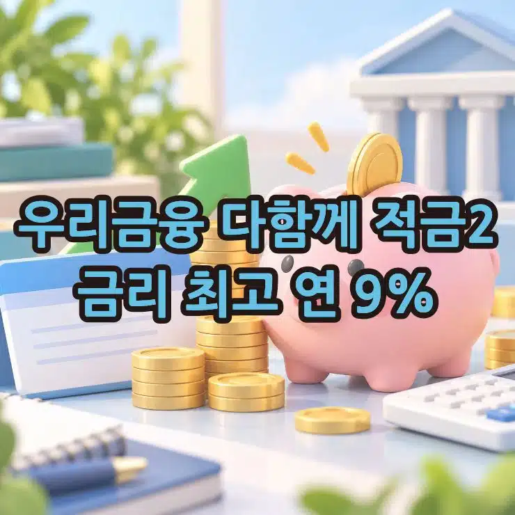 우리금융 다함께 적금2 금리 최고 연